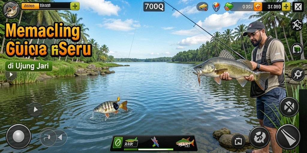 Tangkapan ikan terbesar di dalam game 700Q