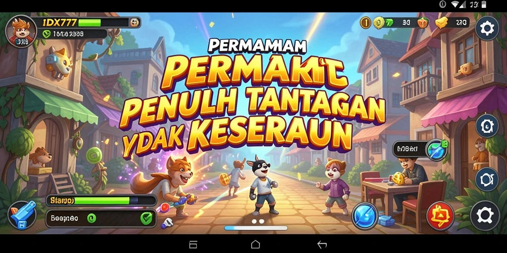 Tampilan gameplay seru dari IDX777 yang penuh tantangan.