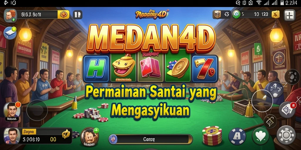 Gameplay MEDAN4D yang seru dan mengasyikkan.