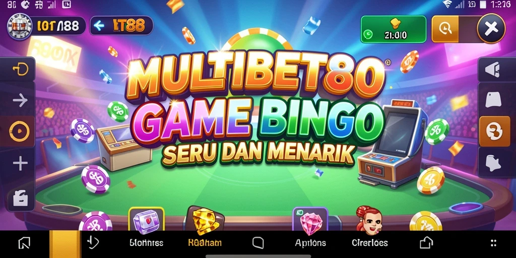 Tampilan permainan Bingo yang menarik dan seru.