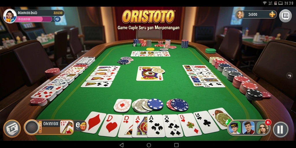 Gameplay seru dan interaktif dalam ORISTOTO.