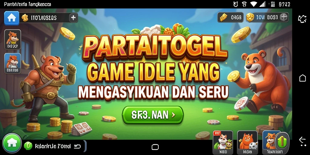 Tampilan gameplay PARTAITOGEL yang sederhana dan menarik.