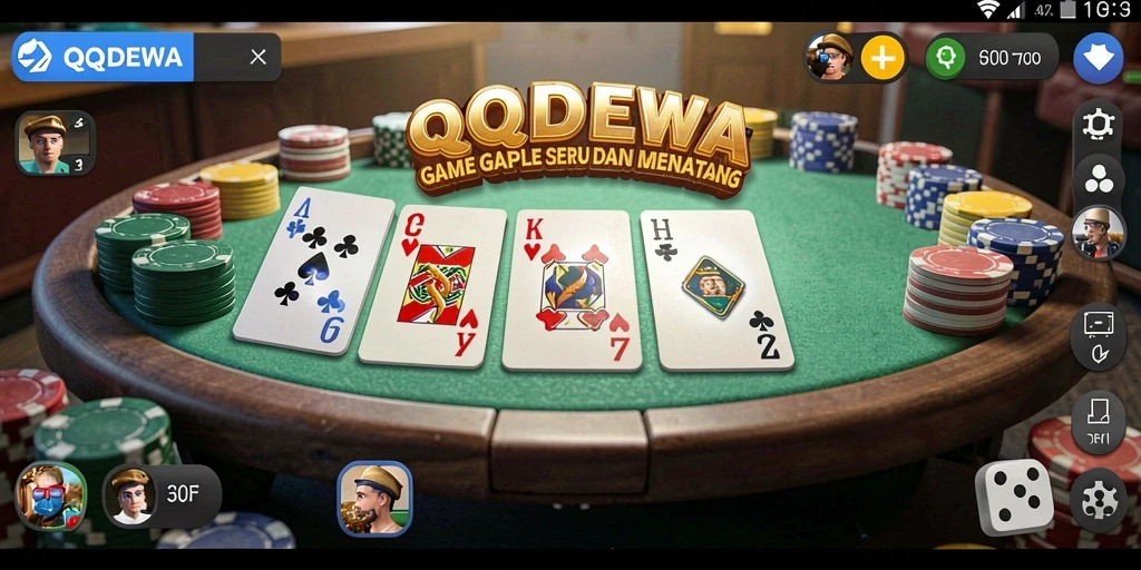 Tampilan gameplay <strong>QQDEWA</strong> yang mendebarkan dengan antarmuka yang menarik.