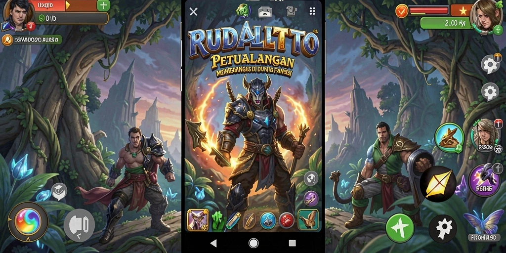 Gameplay <strong>RUDALTOTO</strong> yang seru dan menantang di dunia petualangan.