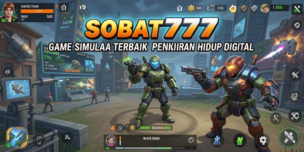 Tampilan interaksi gameplay menarik dalam SOBAT777.